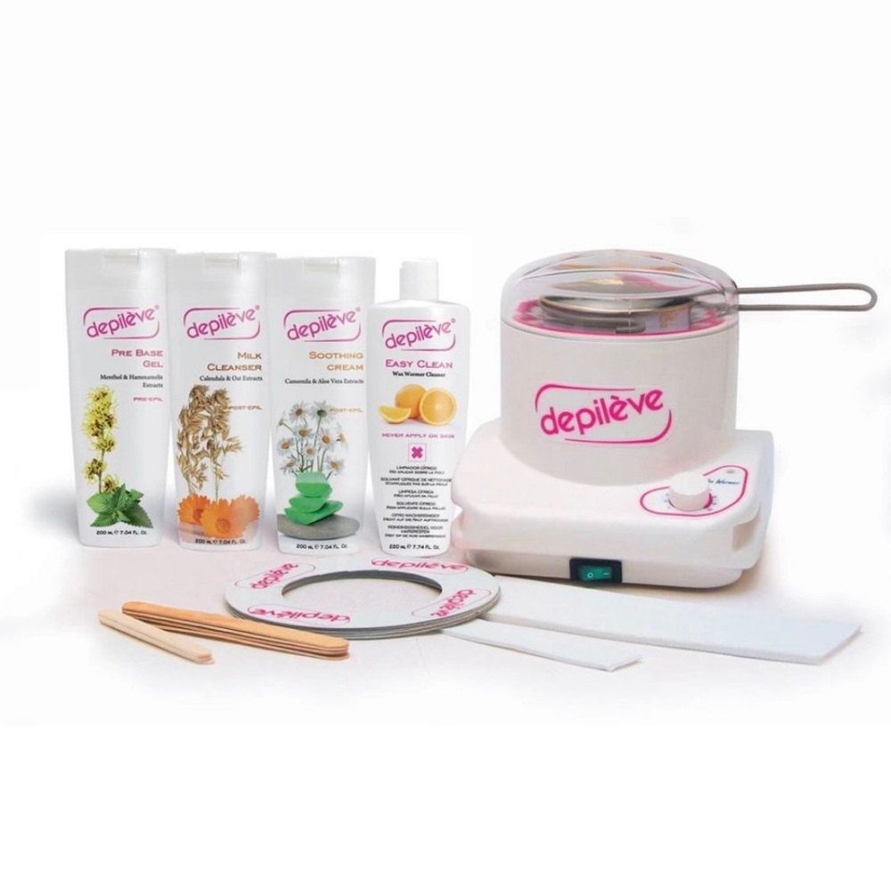 New in Box Deplieve Wax Kit